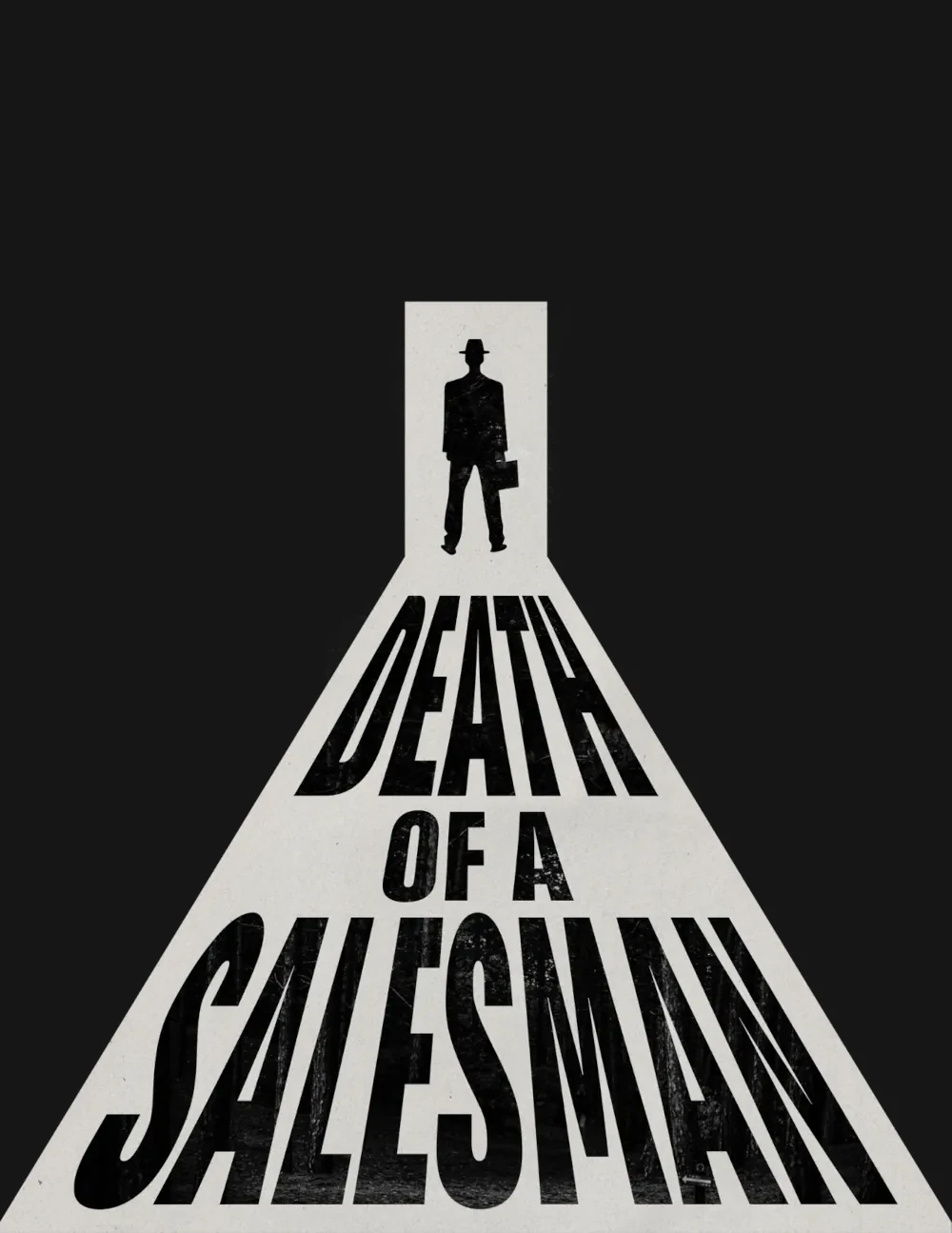 Flyer for Death of a Salesman (2025) at Lyceum Theater.